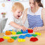 Wooden Geometric Shapes Sorting And Stacking Montessori toy