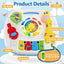 Musical multifunctional learning table