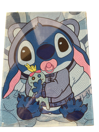 Stitch 'Pop Art' DIY Diamond Painting Kit – Framed 30x40cm Canvas