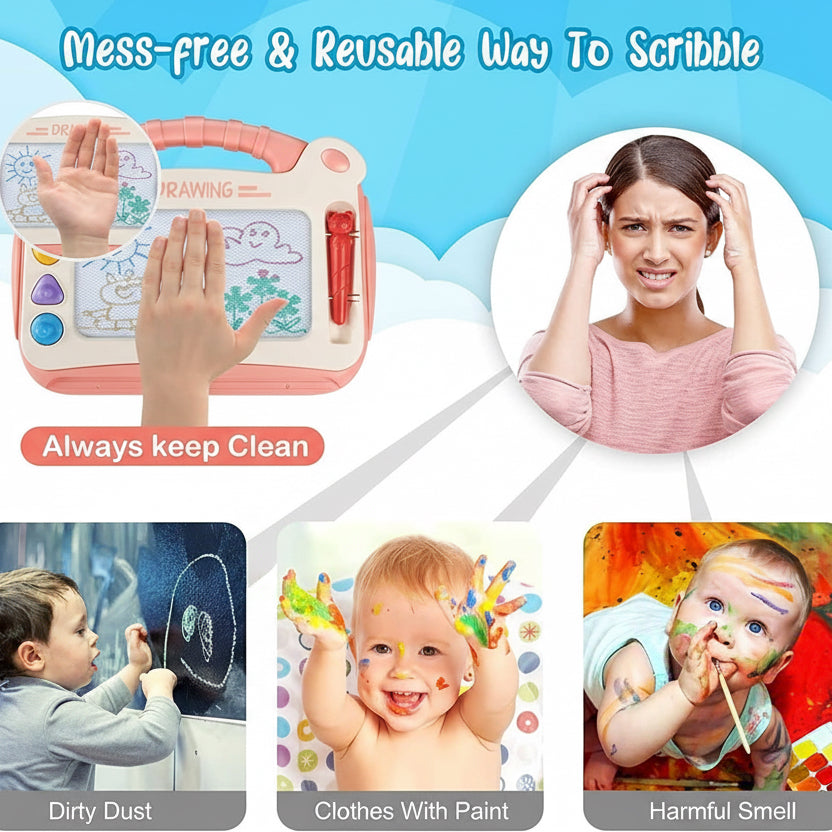 Little Genius Painter – Magic Magnetic Doodle & Drawing Board