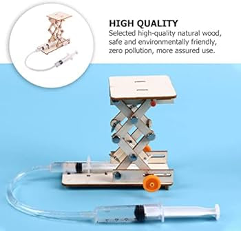 DIY Hydraulic Lifting Platform – Wooden STEM Construction Kit