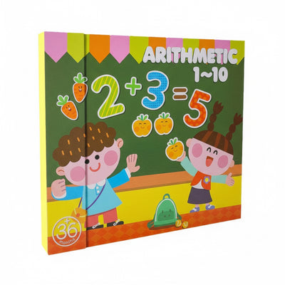 Magnetic Arithmetic Learning Book – Interactive Math Fun (Hardcover Edition)