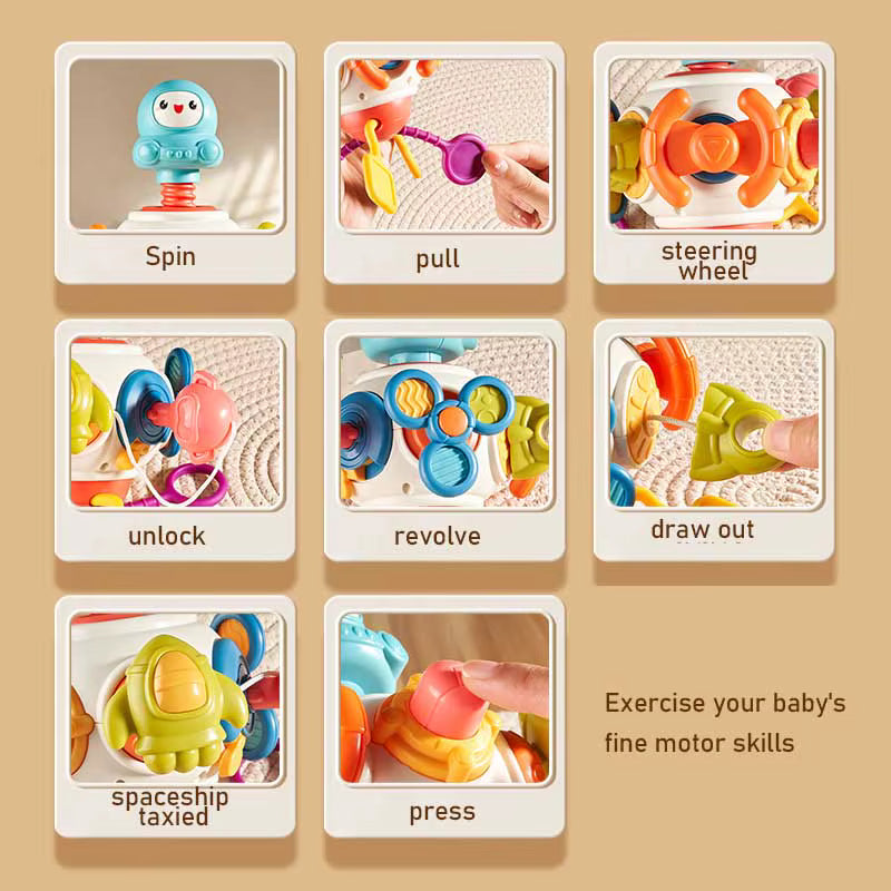 busy cube 8 in 1 Space-themed toy