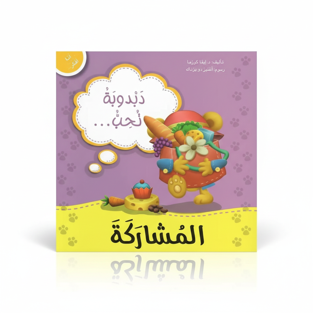قصة "دبدوبة تحب المشاركة" – سلسلة أنا أفكر
