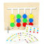 Logic 4 colors wooden toy