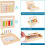 Logic 4 colors wooden toy