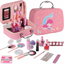 Princess Mermaid Makeup Kit – Washable Glamour Set with Tote Bag