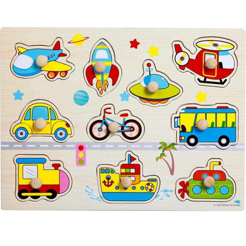 Ultimate Wooden Peg Puzzle bundle– 3-in-1: Farmyard Fun, Wildlife Safari, and Vehicles & Spaceships