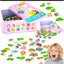 Wooden Animals Cartoon Puzzle Set– 24 Pieces Educational Animal & Shape Toy