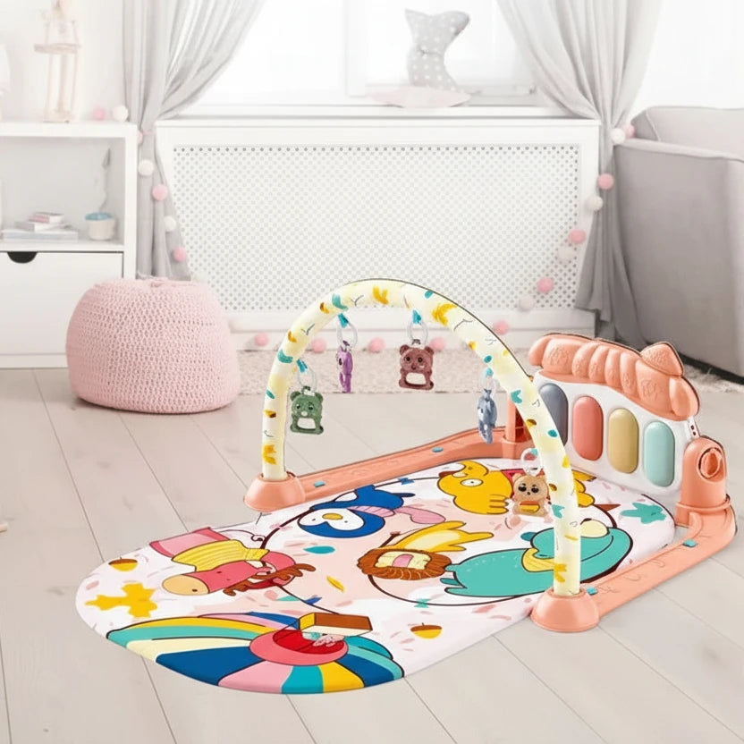 Musical Kick & Play Piano mat – 4-in-1 Baby Discovery Center