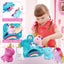 Cute unicorn carry case toy