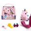 Cute unicorn carry case toy
