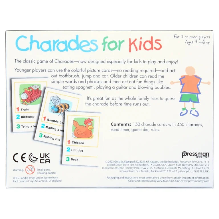Charades for kids