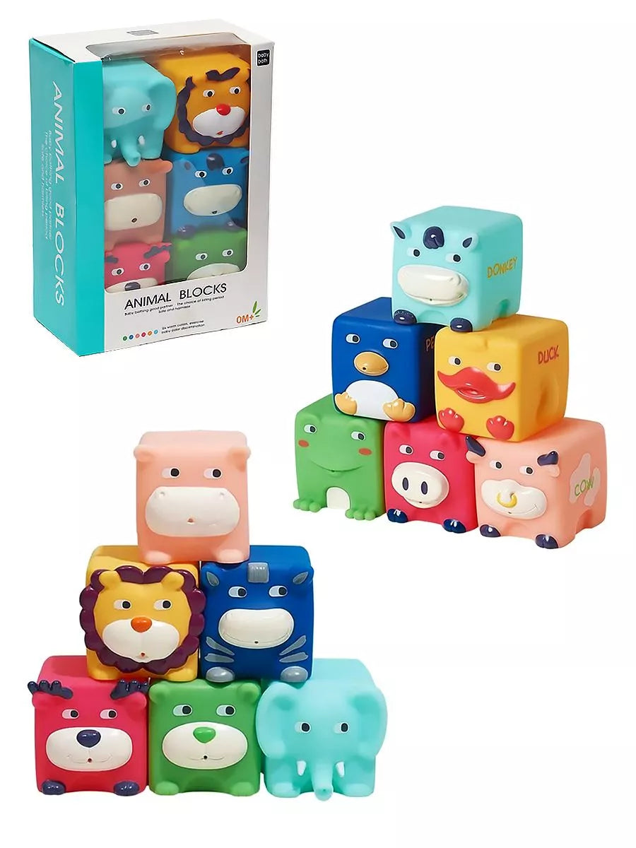 Animals blocks silicone