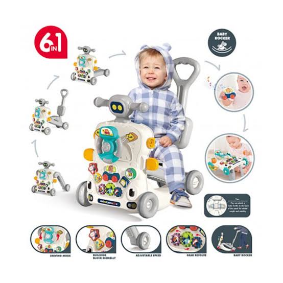 Baby walker 6 in 1