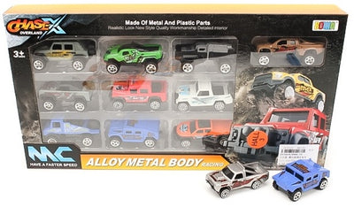 Metal cars 10-pack toy set