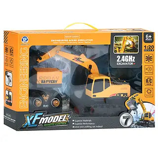 Remote Control Excavator Toy