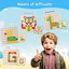 Wooden mosaic puzzle 120 piece