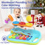 2 in 1 Musical Xylophone and knock a ball toy set