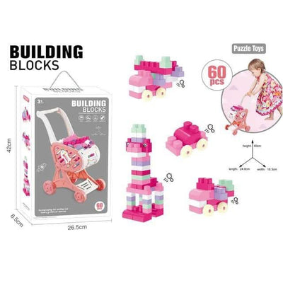 Building blocks cart 60 pcs