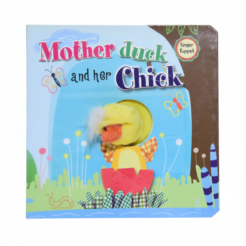 Finger Puppet Books - Mother Duck and Her Chick