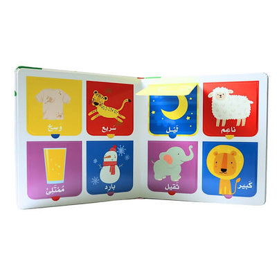 كتاب كبير لطفل صغير