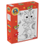 Coloring Puzzle Cat 24 pieces
