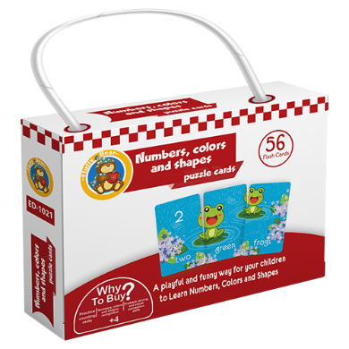 Numbers, Colors &Shapes flashcards