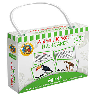 Animals kingdom flashcards - fluffy bear