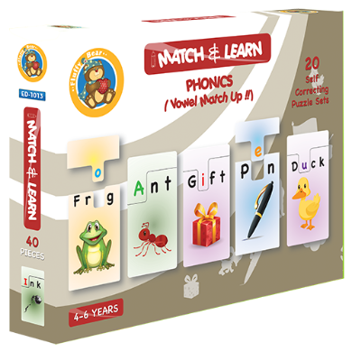 Match & Learn – Phonics Flashcards
