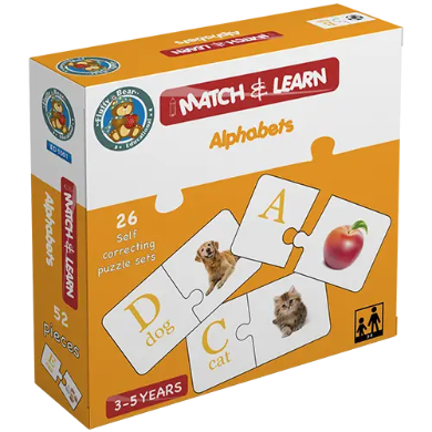 Match & Learn – English Alphabet Puzzle set