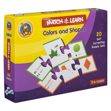 Match & Learn – Colors & Shapes Puzzle set