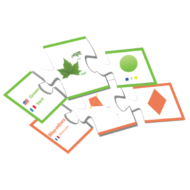 Match & Learn – Colors & Shapes Puzzle set