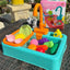 Kids Electric Circulation Kitchen Sink | Ages 3+ | Master Fluid Dynamics & Self-Correcting Life Skills