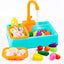 Kids Electric Circulation Kitchen Sink | Ages 3+ | Master Fluid Dynamics & Self-Correcting Life Skills