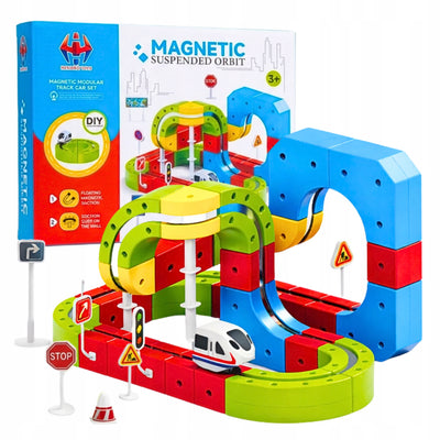 Magnetic Suspended Orbit 89 pieces  | Ages 3+ | Master Anti-Gravity Kinetics & Structural STEM Phys