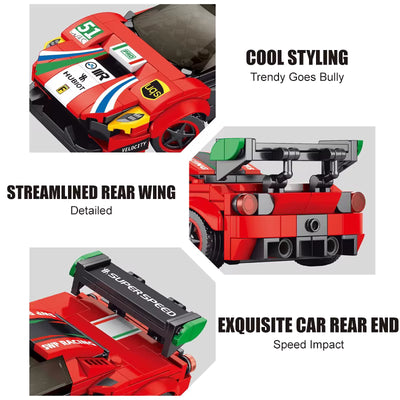 Build & Drive RC Red Sports Car Lego Set | Ages 6+ | Ignite STEM Skills & Motor Coordination