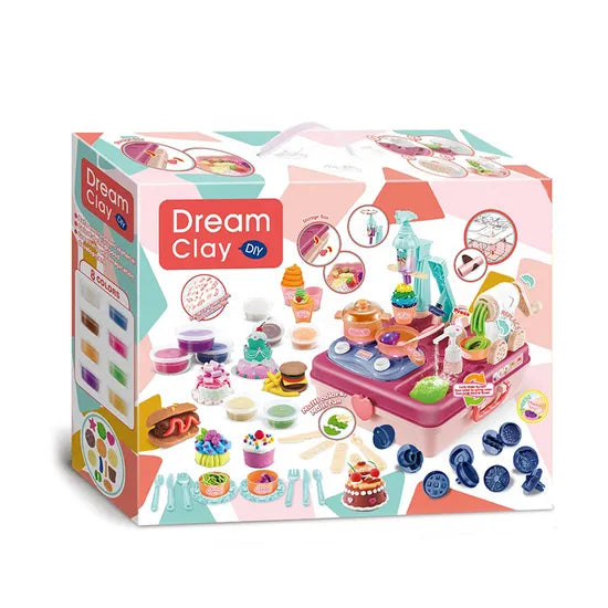 Dream Clay DIY Kitchen Station | Ages 3+ | Master Culinary Arts & Fine Motor Precision