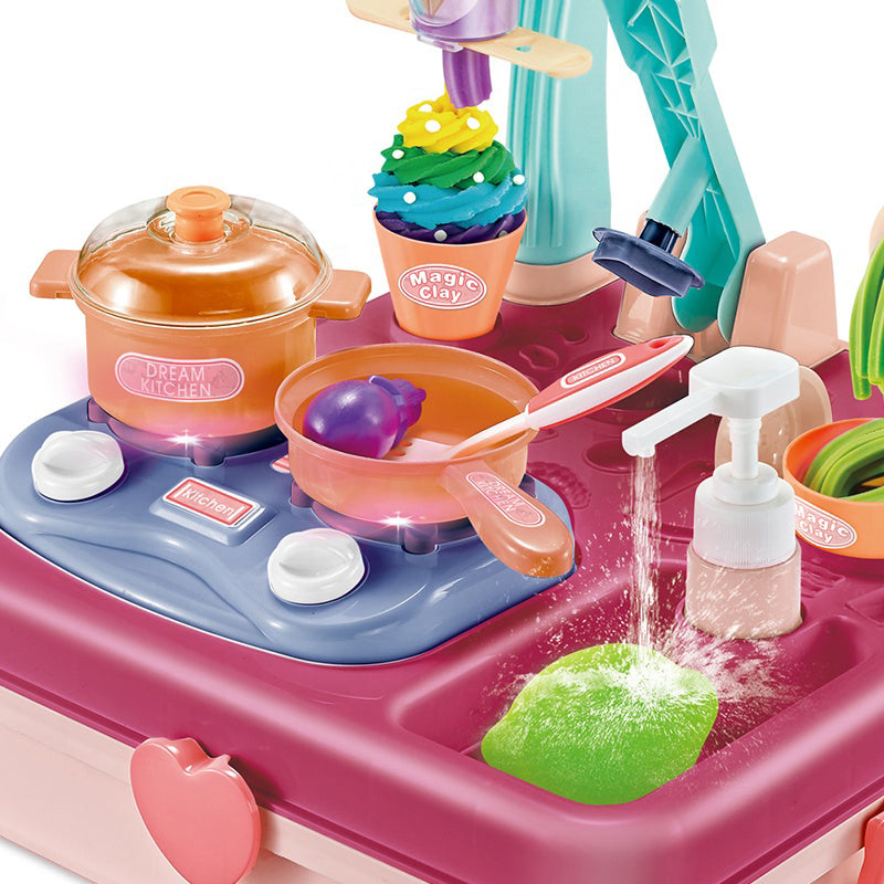 Dream Clay DIY Kitchen Station | Ages 3+ | Master Culinary Arts & Fine Motor Precision