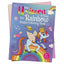 Ride a Unicorn & Chase the Rainbow Interactive Sticker Coloring Book (100+ Stickers) (Ages 3+)