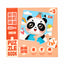3-in-1 Cute Animals Magnetic Progressive Puzzle Book for Kids (Step 3)