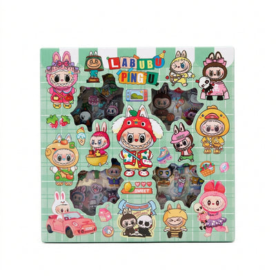 Labubu & Pingu Mystery Mini Figure Blind Box Collectible Playset (Ages 3+)