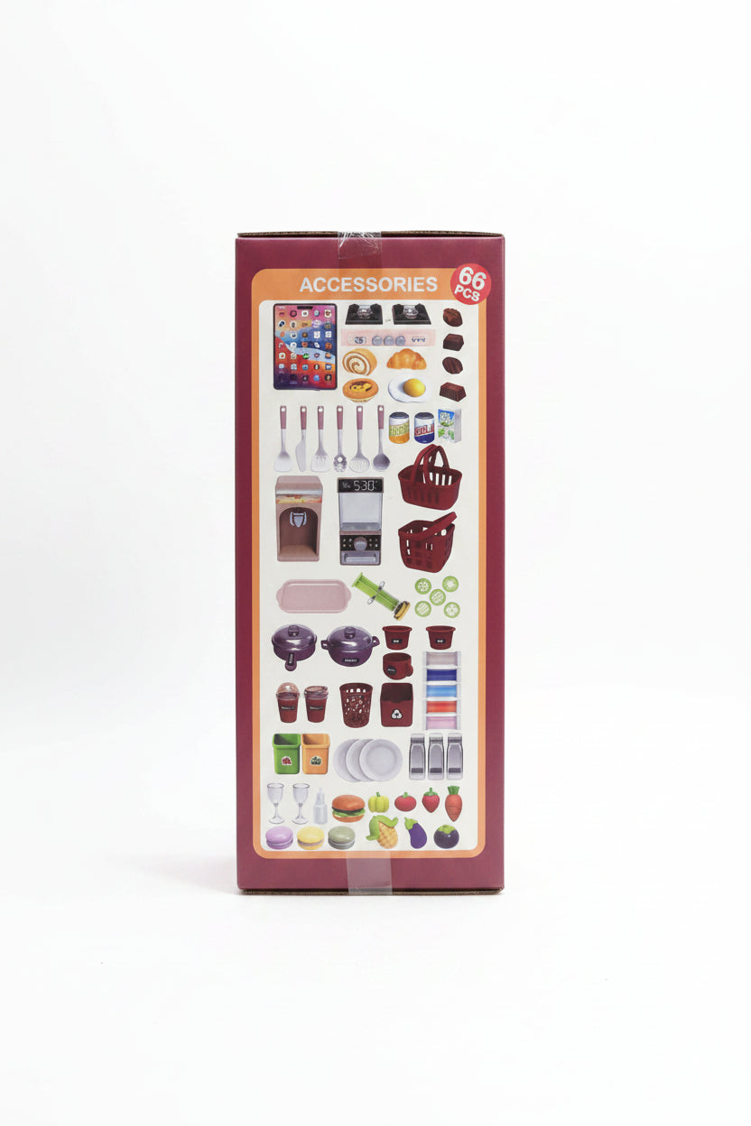 Kids Combo 65-Piece Kitchen Studio | Ages 3+ | Advanced Culinary Engineering & Tactile Logic