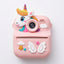 Children's Fun Instant Thermal Print Camera (Dinosaur & Unicorn Edition)