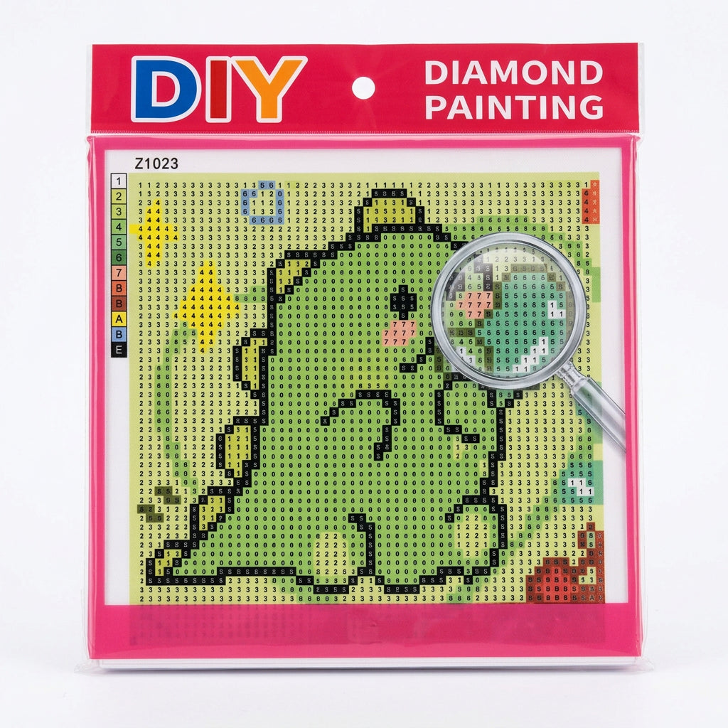 DIY Mini Diamond Painting Canvas Art Kit for Kids (Assorted Characters)