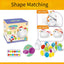 Valley Toys Hen-Style Matching Eggs | Ages 3+ | Master Shape Logic & Fine Motor Precision