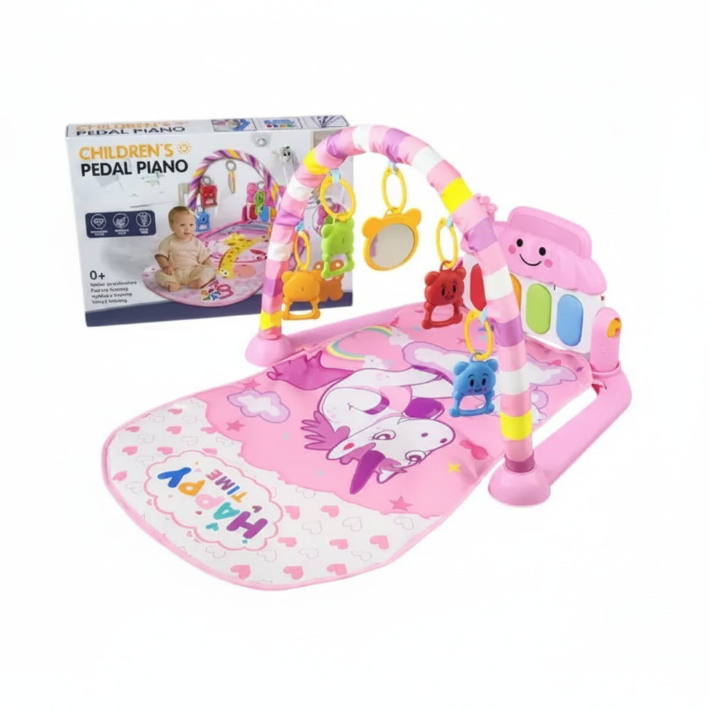 Unicorn Kick and Play Piano Sensory Gym Play Mat for Infants (Ages 0-12m)