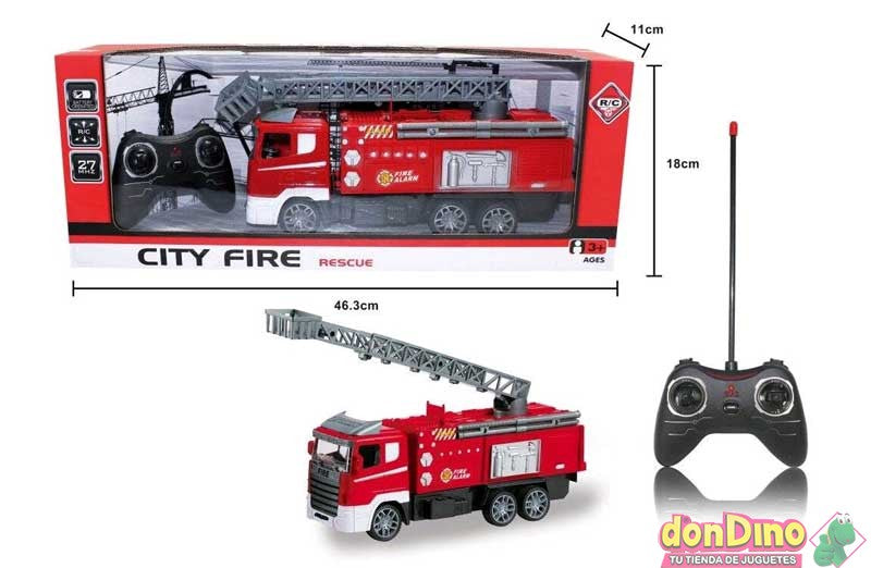 City Fire Rescue RC Truck | Ages 3+ | Ignite Heroic Role-Play & Coordination