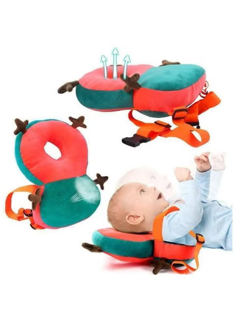 Baby Head Protector Cushion & Anti-Fall Safety Backpack for Infants (Ages 6â€“24 Months)