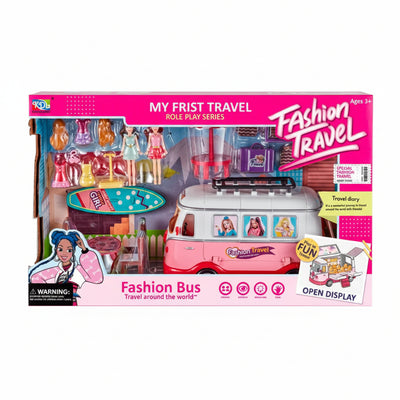 Fashion Bus Travel Role Play Set | Ages 3+ | Inspiring Creative Storytelling & Imagination